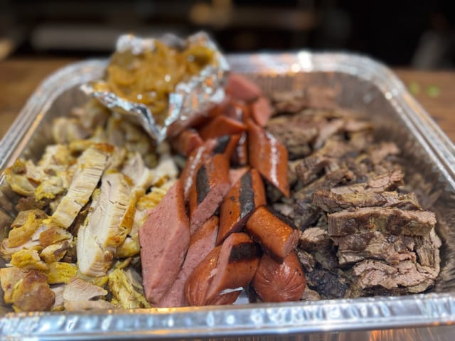 Parrillada - Fajita, Chicken, Sausage for 4-5.
